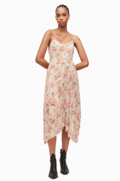 All Saints AllSaints Pink Zelma Momo Dress -ALLSAINTS Sales unnamed file 1535 scaled