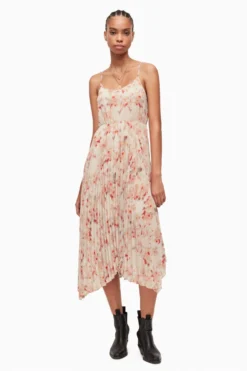 All Saints AllSaints Pink Zelma Momo Dress -ALLSAINTS Sales unnamed file 1536 scaled