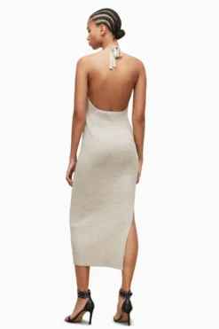 All Saints AllSaints Silver Lexi Halter Dress -ALLSAINTS Sales unnamed file 1551 scaled