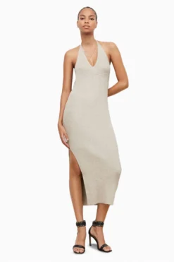 All Saints AllSaints Silver Lexi Halter Dress -ALLSAINTS Sales unnamed file 1552 scaled