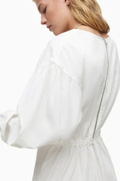 All Saints AllSaints Harlow White Denim Dress -ALLSAINTS Sales unnamed file 1589 scaled