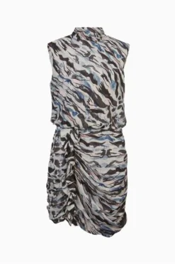 All Saints AllSaints Blue Lillita Oniyuri Dress -ALLSAINTS Sales unnamed file 1632