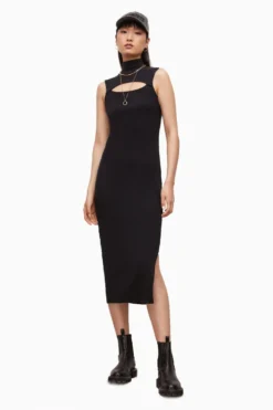 All Saints AllSaints Black Kiki Sleeveless Dress 4 All Saints AllSaints Black Kiki Sleeveless Dress -ALLSAINTS Sales unnamed file 1649 scaled
