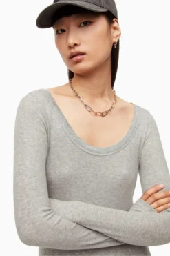 All Saints AllSaints Grey Rina Ls Dress -ALLSAINTS Sales unnamed file 1679 scaled