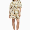 All Saints AllSaints Yellow Colette Soleil Dress