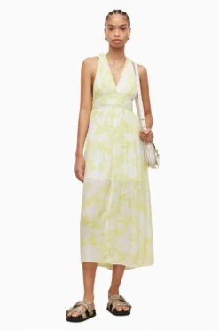 All Saints AllSaints Yellow Avery Marama Dress -ALLSAINTS Sales unnamed file 1747 scaled