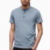 All Saints AllSaints Blue Brace Short Sleeve Henley T-Shirt -ALLSAINTS Sales unnamed file 176 scaled