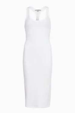 All Saints AllSaints Maki White Midi Dress -ALLSAINTS Sales unnamed file 1765