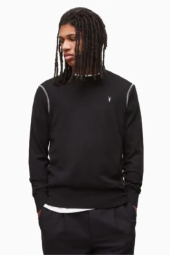 All Saints AllSaints Black Bates Crew Jumper -ALLSAINTS Sales unnamed file 1790 scaled