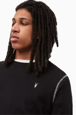 All Saints AllSaints Black Bates Crew Jumper -ALLSAINTS Sales unnamed file 1791 scaled