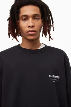 All Saints AllSaints Black Underground Crew Jumper -ALLSAINTS Sales unnamed file 1797 scaled