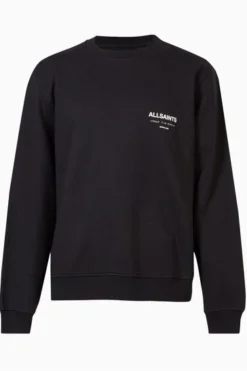 All Saints AllSaints Black Underground Crew Jumper -ALLSAINTS Sales unnamed file 1800