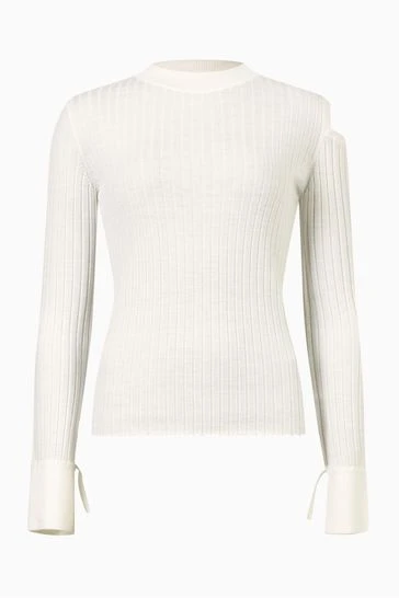 unnamed-file-1813.jpg All Saints AllSaints Daina White Jumper -ALLSAINTS Sales unnamed file 1813