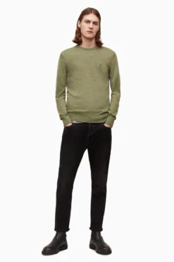 All Saints AllSaints Green Mode Merino Crew Jumper -ALLSAINTS Sales unnamed file 1816 scaled