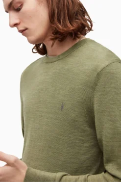 All Saints AllSaints Green Mode Merino Crew Jumper -ALLSAINTS Sales unnamed file 1817 scaled