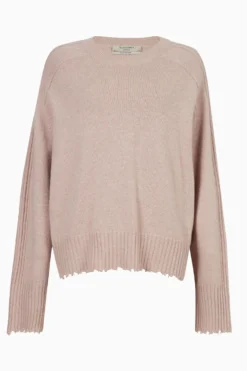 All Saints AllSaints Kiera Pink Cashmere Crew Jumper 7 All Saints AllSaints Kiera Pink Cashmere Crew Jumper -ALLSAINTS Sales unnamed file 1827 scaled