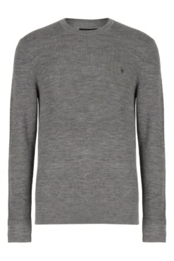All Saints AllSaints Grey Ivar Merino Crew Jumper -ALLSAINTS Sales unnamed file 1833 scaled