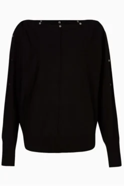 All Saints AllSaints Eli Black Jumper 13 All Saints AllSaints Eli Black Jumper -ALLSAINTS Sales unnamed file 1840