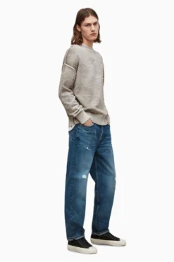 All Saints Brown Sennen Crew Jumpers -ALLSAINTS Sales unnamed file 1843 scaled