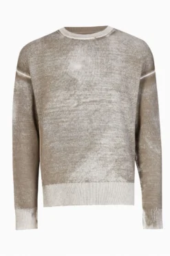 All Saints Brown Sennen Crew Jumpers -ALLSAINTS Sales unnamed file 1846 scaled