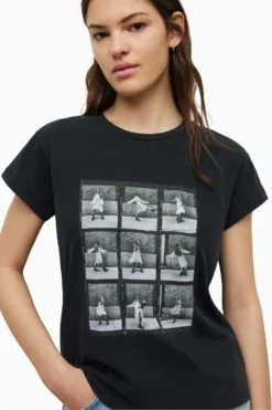 All Saints AllSaints Black Lula Anna T-Shirt -ALLSAINTS Sales unnamed file 185 scaled