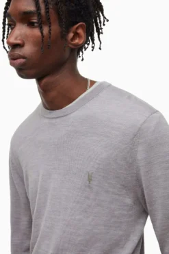 All Saints AllSaints Purple Mode Merino Crew Jumpers -ALLSAINTS Sales unnamed file 1852 scaled