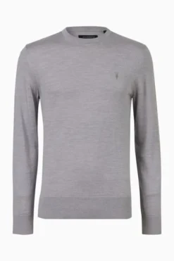 All Saints AllSaints Purple Mode Merino Crew Jumpers -ALLSAINTS Sales unnamed file 1854