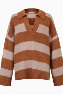 All Saints AllSaints Pink Lou Polo Jumper 18 All Saints AllSaints Pink Lou Polo Jumper -ALLSAINTS Sales unnamed file 1868 scaled