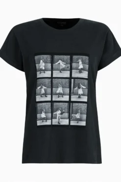 All Saints AllSaints Black Lula Anna T-Shirt -ALLSAINTS Sales unnamed file 187 scaled