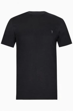 All Saints Black Brace Short-Sleeve Crew T-Shirt -ALLSAINTS Sales unnamed file 19