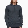 All Saints AllSaints Grey Mode Merino Long Sleeve Polo Shirt -ALLSAINTS Sales unnamed file 1950 scaled
