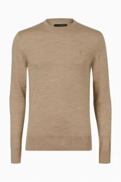 All Saints AllSaints Brown Mode Merino Crew Jumpers -ALLSAINTS Sales unnamed file 1960 scaled