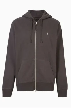 All Saints AllSaints Black Ollie Zip Hoodie -ALLSAINTS Sales unnamed file 1967