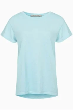 All Saints AllSaints Anna Blue T-Shirt -ALLSAINTS Sales unnamed file 197