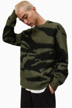 All Saints AllSaints Animal Minato Crew Jumper