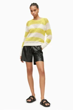 All Saints AllSaints Lou White Mesh Jumper -ALLSAINTS Sales unnamed file 2011 scaled