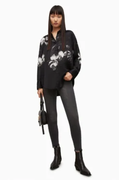 All Saints AllSaints Black Bernie Kosumoso Shirt 9 All Saints AllSaints Black Bernie Kosumoso Shirt -ALLSAINTS Sales unnamed file 2018 scaled