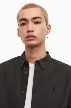 All Saints AllSaints Hermosa Black Ls Shirt -ALLSAINTS Sales unnamed file 2036 scaled
