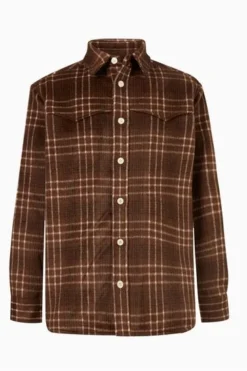 All Saints AllSaints Natural Nikko Ls Shirt -ALLSAINTS Sales unnamed file 2053