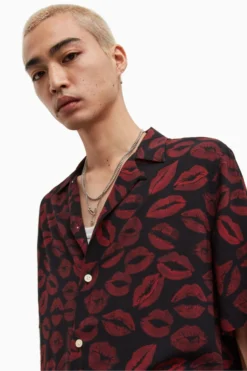 All Saints AllSaints Black Kiss Ss Shirt -ALLSAINTS Sales unnamed file 2065 scaled