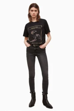 All Saints AllSaints Black Dolly Boyfriend T-Shirt -ALLSAINTS Sales unnamed file 208 scaled