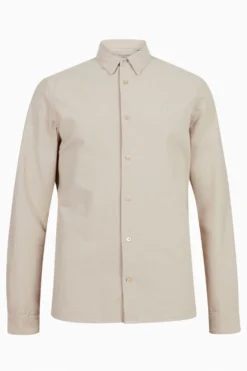 All Saints Natural Lovell Long Sleeve Shirt -ALLSAINTS Sales unnamed file 2090 scaled
