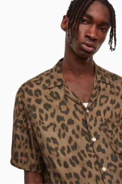 All Saints AllSaints Brown Chita Shirt 6 All Saints AllSaints Brown Chita Shirt -ALLSAINTS Sales unnamed file 2096 scaled