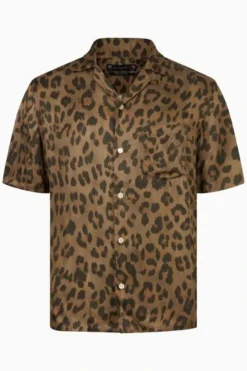 All Saints AllSaints Brown Chita Shirt 8 All Saints AllSaints Brown Chita Shirt -ALLSAINTS Sales unnamed file 2098