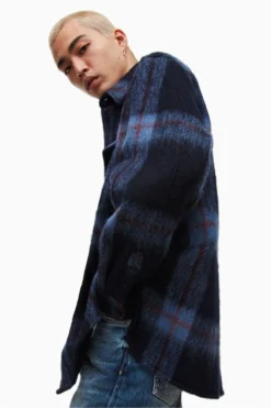 All Saints AllSaints Blue Gallaway Ls Shirt -ALLSAINTS Sales unnamed file 2108 scaled