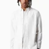 All Saints AllSaints White Lovell Long Sleeve Shirt -ALLSAINTS Sales unnamed file 2113 scaled