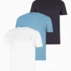 All Saints AllSaints Blue Brace Short Sleeve Crew T-Shirts 3 Pk