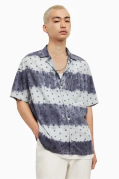 All Saints AllSaints Hornell Cream Short-Sleeved Shirt -ALLSAINTS Sales unnamed file 2136 scaled
