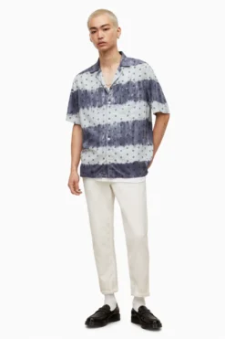 All Saints AllSaints Hornell Cream Short-Sleeved Shirt -ALLSAINTS Sales unnamed file 2137 scaled