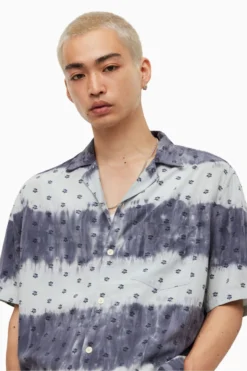 All Saints AllSaints Hornell Cream Short-Sleeved Shirt -ALLSAINTS Sales unnamed file 2138 scaled